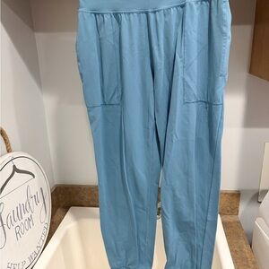 Athleta Teal Jogger Pants